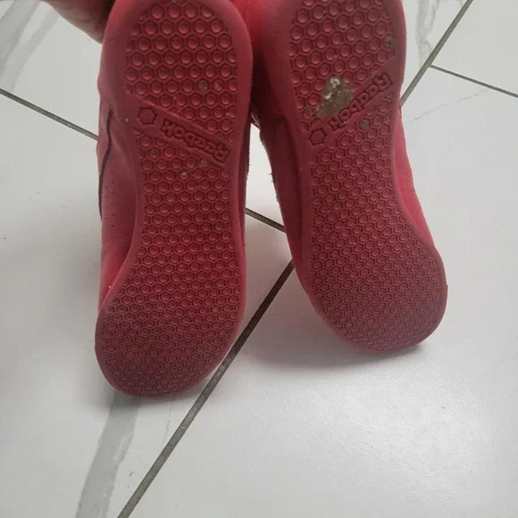 Vintage Red Reebok high-top trainers - Picture 5 of 8